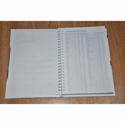 Agenda A5 personalizata complet